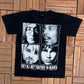 Music Legends They All Met In Heaven Graphic Tee | Size Medium | Vintage 2000s Music Promotional Black T-Shirt |