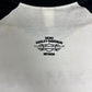 Harley Davidson Reno, Nevada Embroidered Graphic Tee | Size X-Large | Vintage 2000s Motorcycle White T-Shirt | Free Shipping to USA |