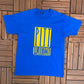 University of Pitt Volunteers Graphic Tee | Size Large | Vintage 1990s Single Stitch College Blue T-Shirt | Free Shipping to USA|