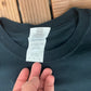 Batman Matte Black Graphic Tee | Size Medium | Vintage 2000s Superhero Promotional Black T-Shirt |