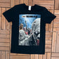 The Walking Dead Graphic Tee | Size Medium | Retro 2000s Television Series Promotional Black T-Shirt | Free Shipping to USA |