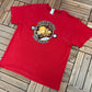 Kennedy Space Center Graphic Tee | Size X-Large | Vintage 2000s Promotional NASA Red T-Shirt | Free Shipping to USA |