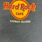 Hard Rock Cafe Cayman Islands Graphic Tee | Size XX-Large | Vintage 1990s Promotional Collectors Blue T-Shirt | Free Shipping to USA |