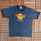Hard Rock Cafe Cayman Islands Graphic Tee | Size XX-Large | Vintage 1990s Promotional Collectors Blue T-Shirt | Free Shipping to USA |