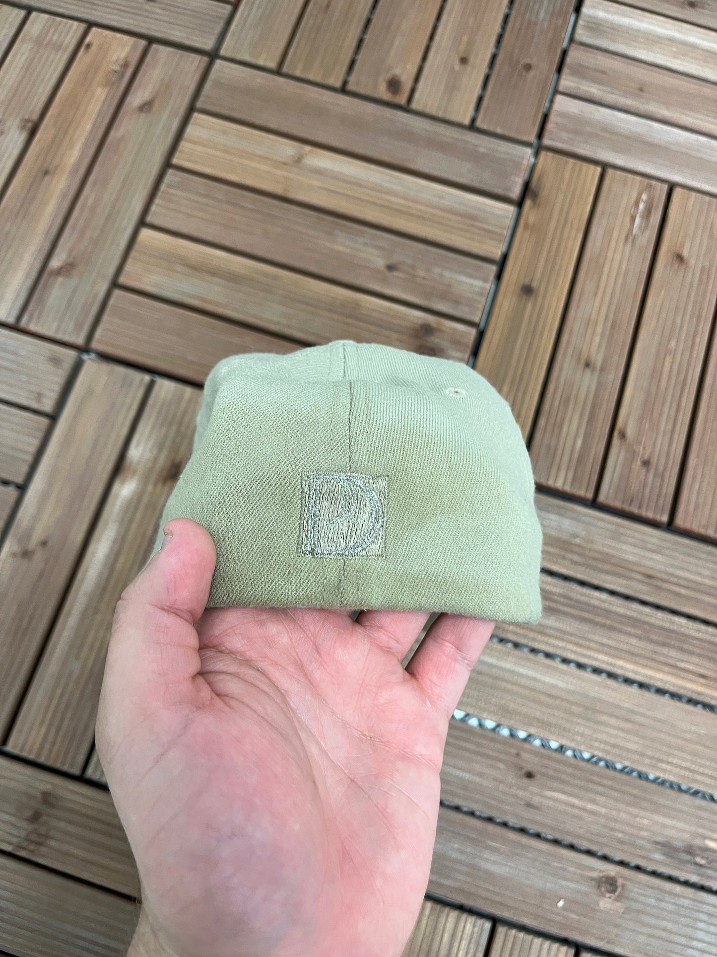 Sean John Embroidered Graphic Hat | One Size Fits All | Vintage 2000s Branded Beige Cap | Free Shipping to America |