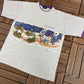 Alaska Scenic Wrap Around Graphic Tee | Size Large | Vintage 1990s Single Stitch Tourist Grey T-Shirt | Free Shipping to USA |