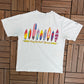 Pray For Surf - Hawaii Graphic Tee | Size Medium | Vintage 1990s Promotional Tourist White T-Shirt | Made in USA | Free Shipping to USA |