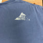 The North Face Striped Graphic Tee | Size X-Large | Vintage 2000s Branded Outdoor Blue T-Shirt | Free Shipping to USA |