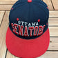 Ottawa Senators Embroidered Hat | Adjustable With Snap Back | Vintage 2000s NHL Hockey Zephyr Hats Baseball Cap | Free Shipping to USA |