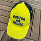 Boston Bruins Embroidered Hat | One Size Fits All With Strap Back | Vintage 2000s NHL Hockey Reebok Yellow Cap |