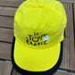 Le Tour De France Bicycle Race Graphic Hat | One Size With A Strap Back | Vintage 2000s Bike Race Yellow Cap | Free Shipping to USA |
