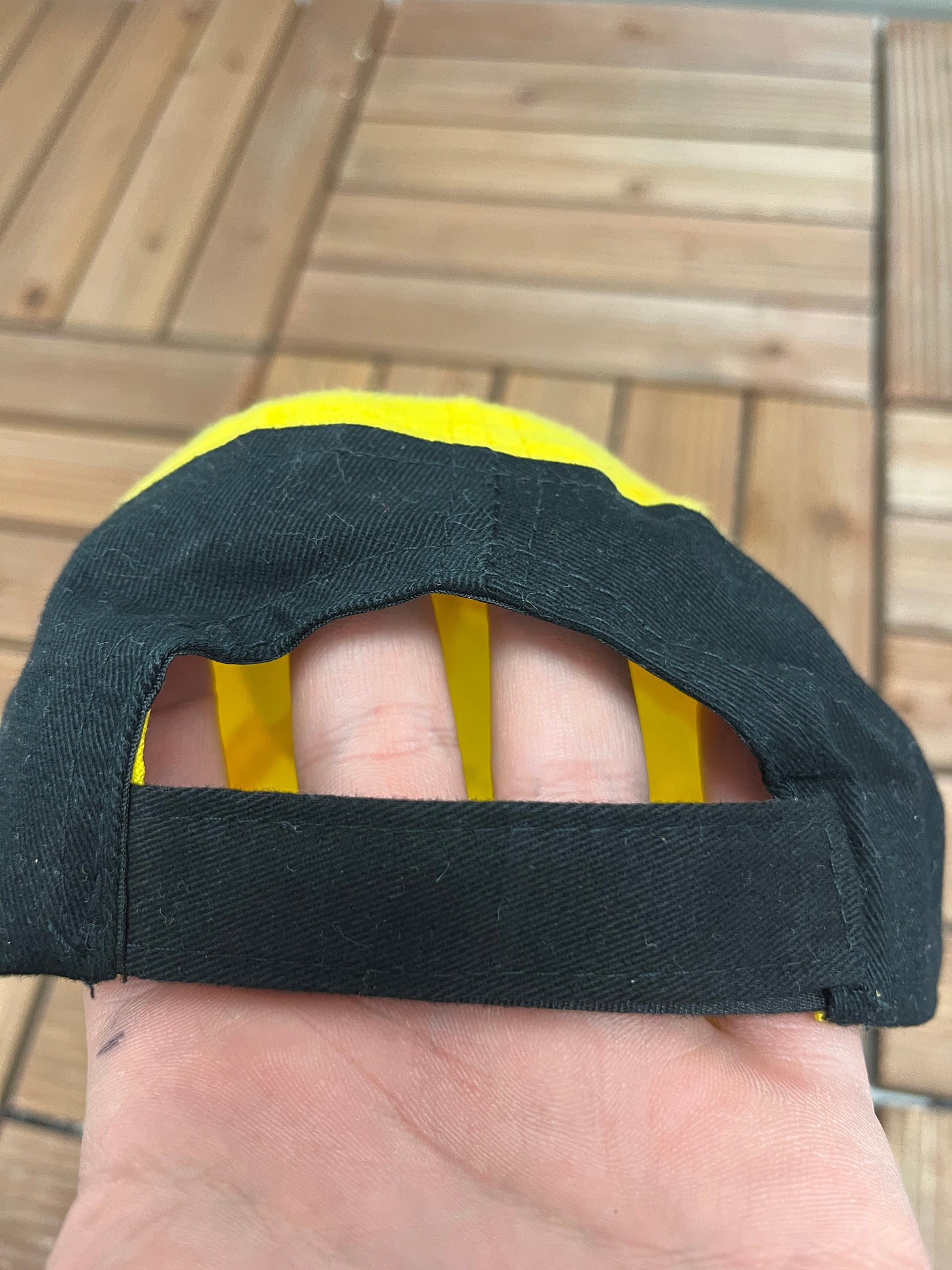 Le Tour De France Bicycle Race Graphic Hat | One Size With A Strap Back | Vintage 2000s Bike Race Yellow Cap | Free Shipping to USA |