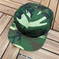 Budweiser Camo Embroidered Hat | Adjustable With Snap Back | Vintage 1990s Beer Alcohol Promotional Camo Trucker Cap |