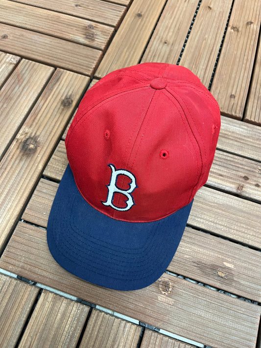 Boston Red Sox Embroidered Hat | Adjustable With Snap Back | Vintage 1990s MLB Baseball Red Baseball Cap | Free Shipping to USA|