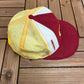 Washington Redskins Embroidered Graphic Hat | Snap Back | Vintage 1990s NFL Football Red Cap |