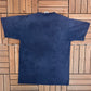 Boyne City, Michigan Graphic Tee | Size Large | Vintage 1990s Promotional Tourist Blue T-Shirt |