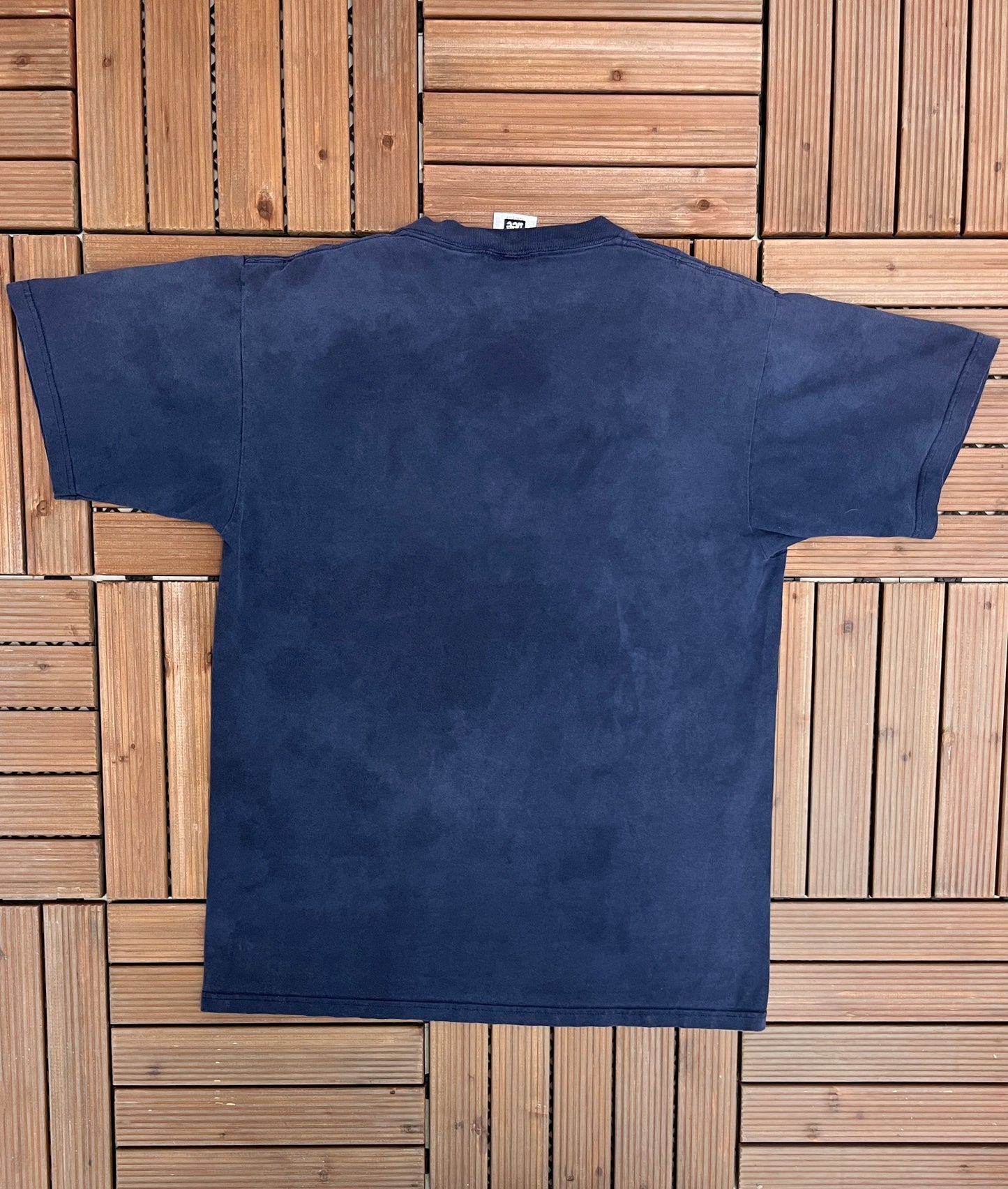 Boyne City, Michigan Graphic Tee | Size Large | Vintage 1990s Promotional Tourist Blue T-Shirt |