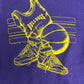 McAllen High School Bulldogs Graphic Crewneck | Size Medium | Vintage 1980s High School Sports Purple Sweater | Free Shipping to USA |